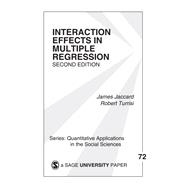 Interaction Effects in Multiple Regression