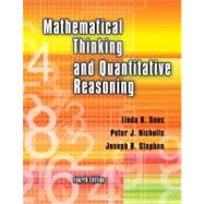 Mathematical Thinking and Quantitative Reasoning
