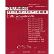 Graphing Technology Guide for Larson/Hostetler/Edwards' Calculus, 6th