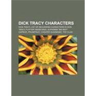 Dick Tracy Characters