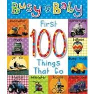 My First 100 Things That Go