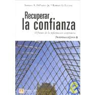 Recuperar La Confianza