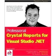 Professional Crystal Reports for Visual Studio .Net