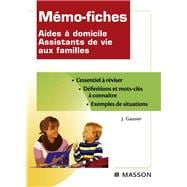 Mémo-fiches Aides à domicile - Assistants de vie aux familles