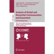 Analysis of Verbal and Nonverbal Communication and Enactment