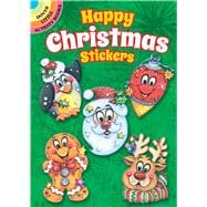 Happy Christmas Stickers,9780486807744