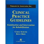 Clinical Practice Guidelines: Examination and Intervention for Rehabilitation