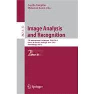 Image Analysis and Recognition : 7th International Conference, ICIAR 2010, PÃ³voa de Varzim, Portugal, June 21-23, 2010, Proceedings, Part II