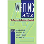 Writing from A to Z : The Easy-To-Use Reference Handbook