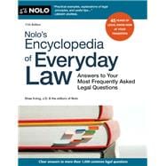 Nolo's Encyclopedia of Everyday Law