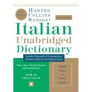 HarperCollins Sansoni Italian Dictionary