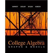Combo: College Algebra: Graphs & Models with ALEKS User Guide & Access Code 1 Semester