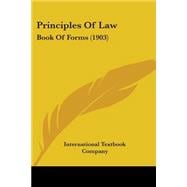 Principles of Law : Book of Forms (1903)