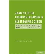 Analysis of the Cognitive Interview in Questionnaire Design