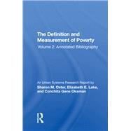 The Definition and Measurement of Poverty