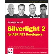 Professional Silverlight 2 for ASP. NET Developers