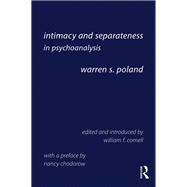Intimacy and Separateness in Psychoanalysis