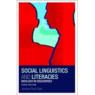 Social Linguistics And Literacies: Ideology In Discourses