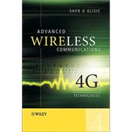 Advanced Wireless Communications : 4G Technologies