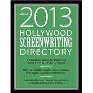 Hollywood Screenwriting Directory Spring 2013
