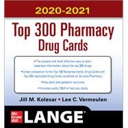 McGraw-Hill's 2020/2021 Top 300 Pharmacy Drug Cards