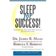 Sleep for Success
