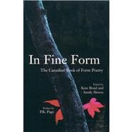 In Fine Form: The Canadian Book of Form Poetry