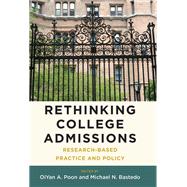 Rethinking College Admissions