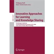 Innovative Approaches for Learning and Knowledge Sharing