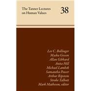 The Tanner Lectures on Human Values