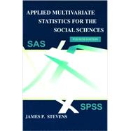 Applied Multivariate Statistics For The Social Sciences, Fourth Edition