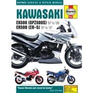 Haynes Kawasaki Ex500 Gpz500s '87 to '08 & Er500 Er-5 '97 to '07 Service and Repair Manual