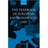 Yearbook of European Environmental Law  Volume 2