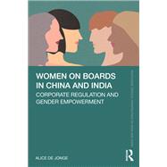 Women on Boards in China and India book cover, ISBN 9781032417783