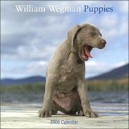 William Wegman Puppies 2006 Wall Calendar