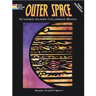 RIGHTS REVERTED-Outer Space Stained Glass Coloring Book