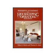 Professional Management of Housekeeping Operations