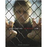Substantive Criminal Law