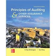 ND IVY TECH DISTANCE EDUC LL PRINCIPLES OF AUDITING & OTHER ASSURANCE SERVICES