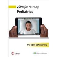 vSim for Nursing Pediatric book cover, ISBN 9781975197797