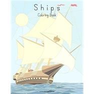 Ships Coloring Book for Grown-ups