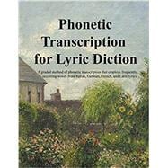 Phonetic Transcription for Lyric Diction