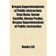 Oregon Superintendents of Public Instruction