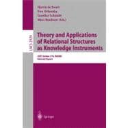 Theory and Applications of Relational Structures and Knowledge Instruments: Cost Action 274, Tarski : Revised Papers