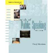 Cengage Advantage Books: Essentials of Public Speaking (with SpeechBuilder Expressâ„¢ and InfoTrac)