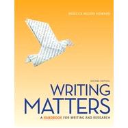 Writing Matters, Tabbed (Spiral Bound Edition), 2nd Edition