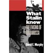 What Stalin Knew; The Enigma of Barbarossa
