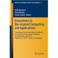 Innovations in Bio-inspired Computing and Applications