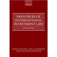 Principles of International Investment Law