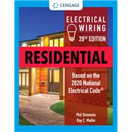 Electrical Wiring Residential, 20th + MindTap, 2 terms Instant Access